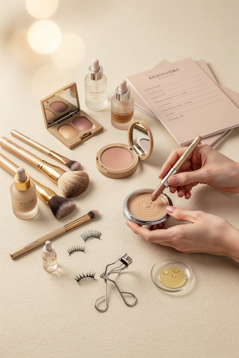 AgataMakeupBeauty professional soft glam makeup services in Catania Sicily showcasing radiant skin enhancement and elegant artistry