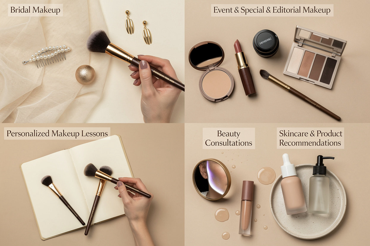 AgataMakeupBeauty soft glam makeup services - professional artistry for bridal, event, and editorial makeup in Catania, Sicily